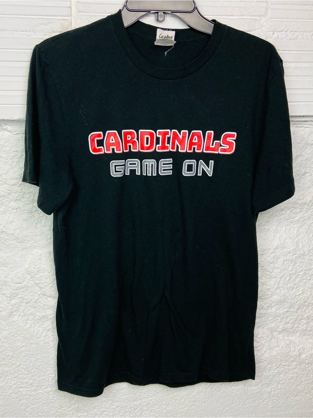 Cardinal Stritch private Catholic school Cardinals Game On Black Team T-Shirt S